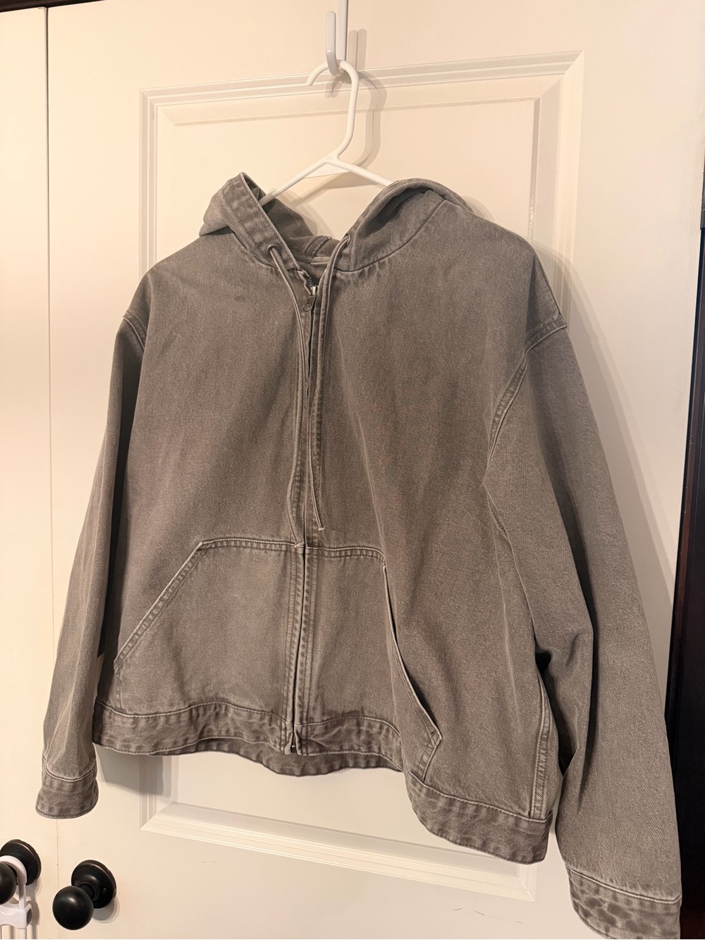 Wild Fable Hooded Denim Jacket